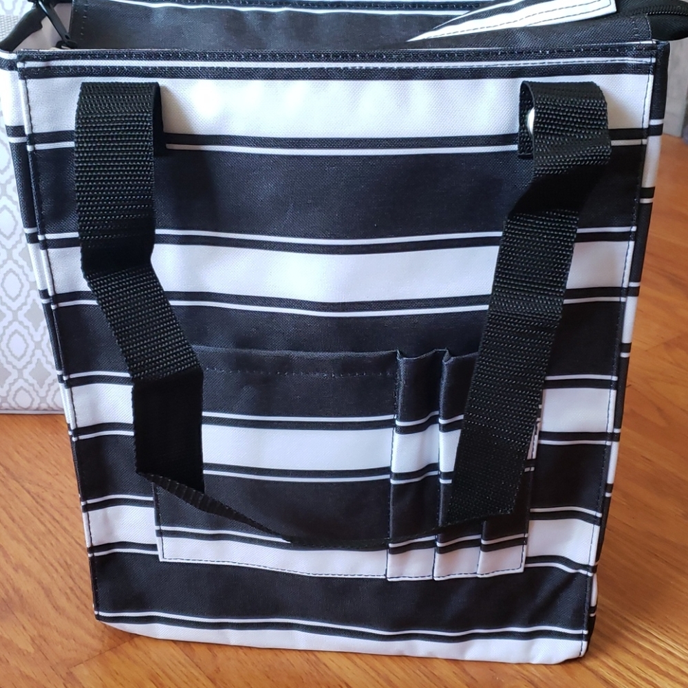 Tall organizing tote